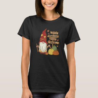 T-shirt Autumn Pumpkin Patch Gnome Fall Family Pajama Than