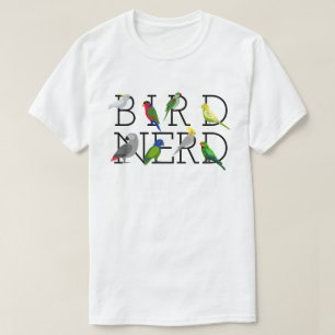 T-Shirt aux perroquets Nerd