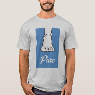 T-shirt Aux pieds nus pur