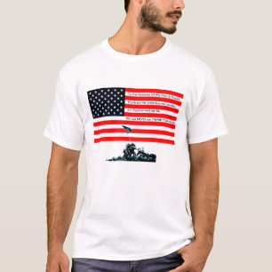 T-shirt Aux vétérans de la guerre