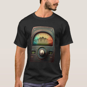 T-shirt AV Technicien Volume VU Meter Audio Tech Sound Rec