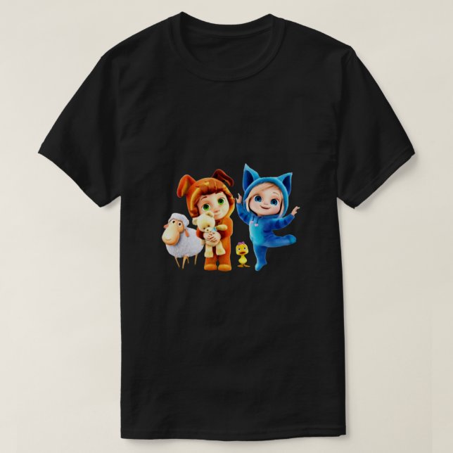 T-shirt Ava et Dave baby Classic (Design devant)