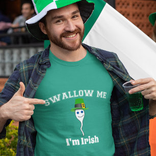T-shirt Avalez-moi, je suis irlandais