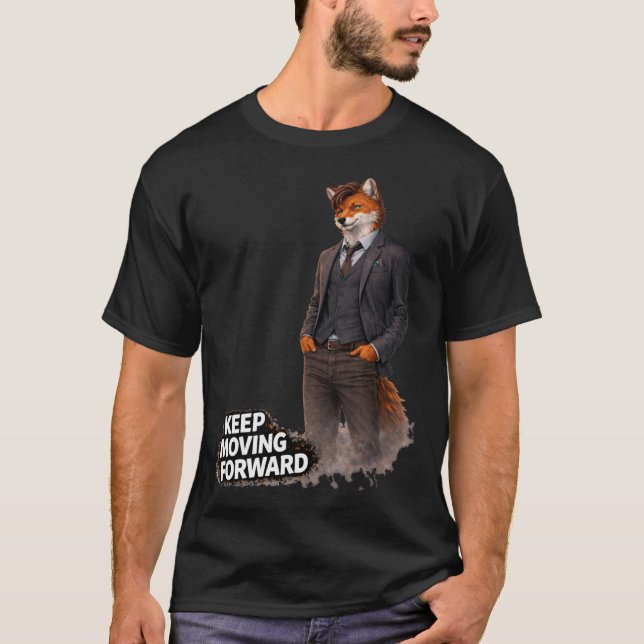 T-shirt Avancer constamment (Devant)