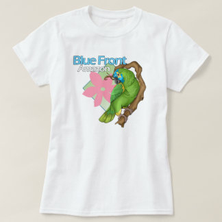T-shirt avant bleu d'Amazone
