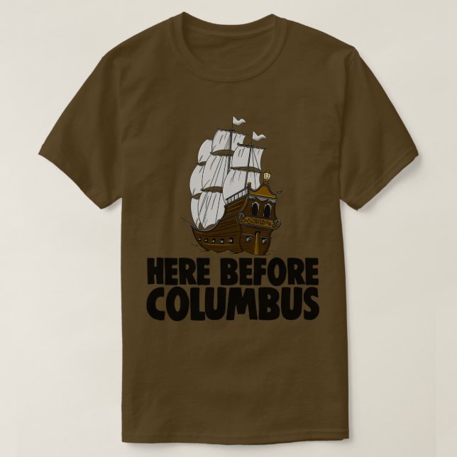T-shirt Avant Columbus (Design devant)