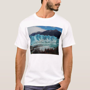 T-shirt Avant de glacier de Perito Moreno dans les Andes