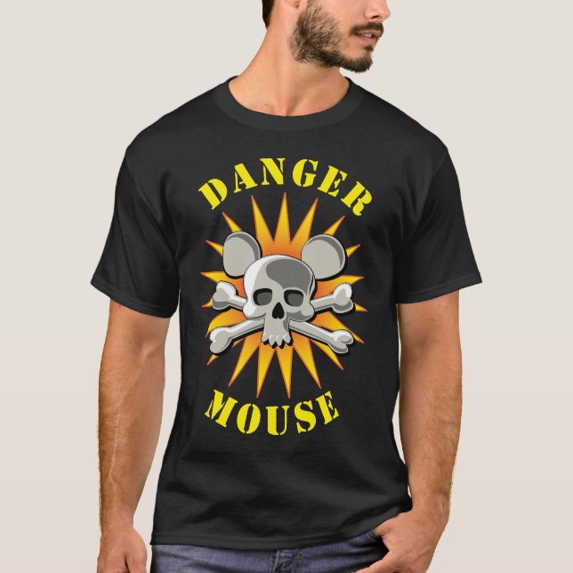 T-shirt Avant de logo de DM-Crâne (Devant)