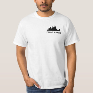 T-shirt avant de logo de Towboat de montre
