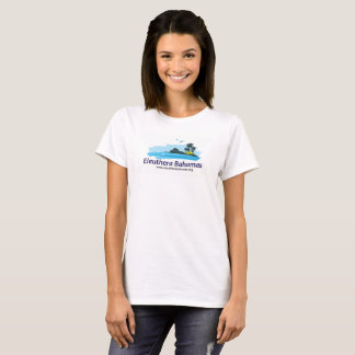 T-shirt avant de logo d'Eleuthera Bahamas des