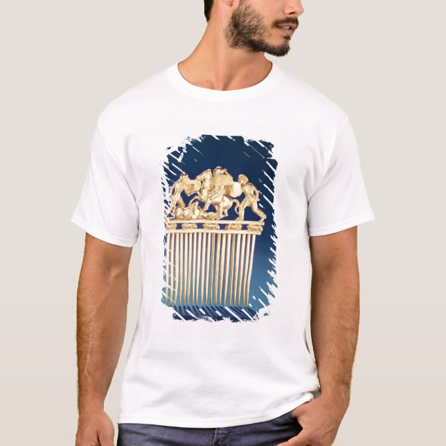 T-shirt Avant d'un peigne de Scythian (Devant)