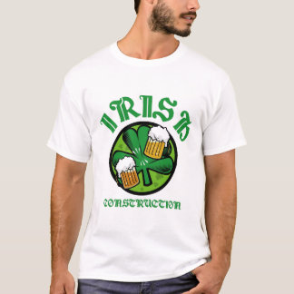 T-shirt Avant irlandais de construction