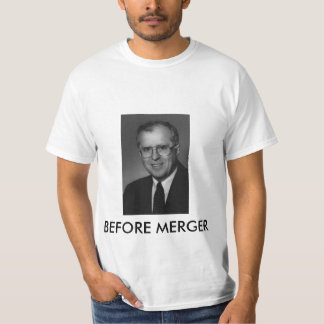 T-shirt Avant ou après la fusion