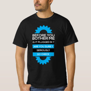 T-shirt Avant que tu ne me déranges, est-ce qu'il est bra