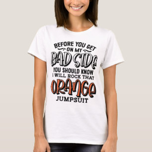T-shirt Avant que tu ne montes mon mauvais côté