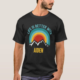 T-shirt Avec Aiden Dating Aiden