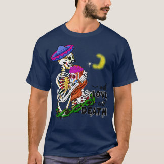 T-shirt Avec amour jusqu'à la mort
