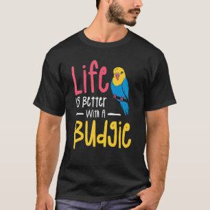 T-shirt Avec Budgie Budgies Parrot 1