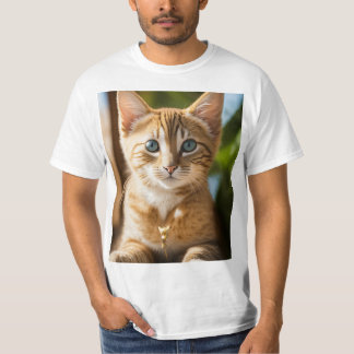 t-shirt avec chaton