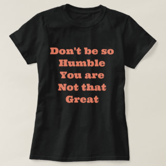 T-shirt avec citation drôle