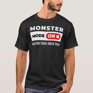 T-shirt avec citation motivante pour salle de spor