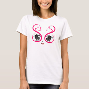 T-shirt avec de beaux yeux