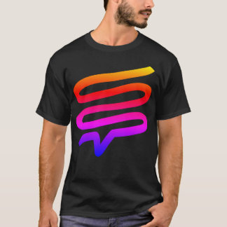 T-shirt avec dégradé arc-en-ciel Telepath