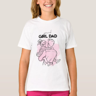 T-shirt avec design papa de fille