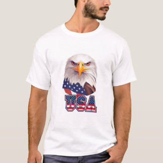 T-shirt avec design USA