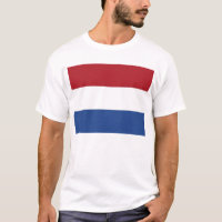 T-shirt avec drapeau de Pays-Bas