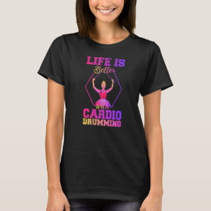 T-shirt Avec entraînement Cardio Drumming Fitness Class