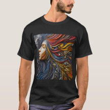 T-shirt Avec Expression Art -6