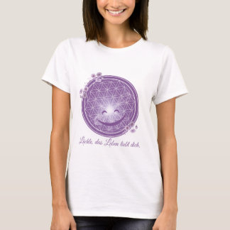 T-shirt avec fleur de vie et énergie de fleurs lil