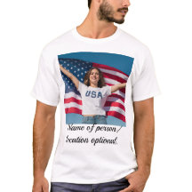 T-shirt avec image modifiable et art personnalisé