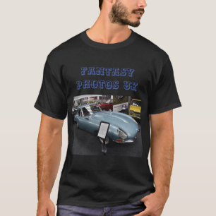 T-shirt avec jaguar de type e sur le devant