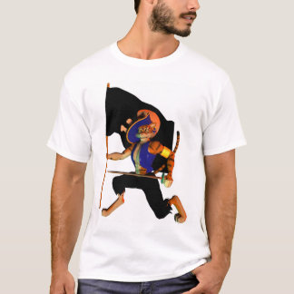 T-shirt Avec la bande de roulement féline