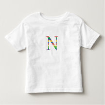 T-shirt avec la lettre N