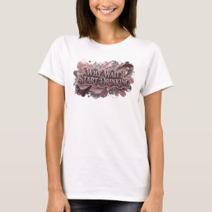 T-shirt avec la mention en rouge gras POURQUOI ATT