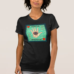 T-shirt avec l'art original par BHR "maudit par le