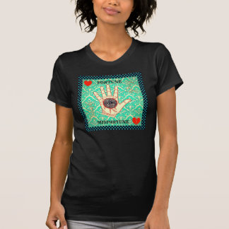 T-shirt avec l'art original par BHR "maudit par le