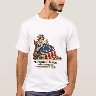T-shirt avec le drapeau de Betsy Ross