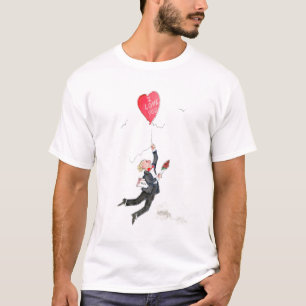 T-shirt avec le Motif de la Saint Valentin