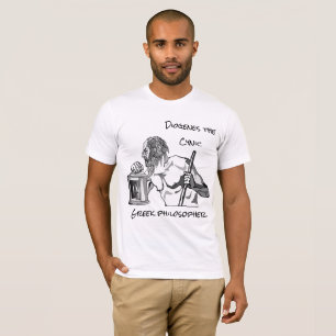 T-shirt avec l'image du philosophe Diogène