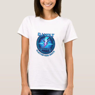 T-shirt avec logo DJ Lightning haute tension