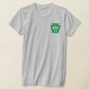 T-shirt avec logo WIN pour femmes (avec options de