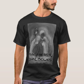 T-Shirt avec Merlin le Magicien et son hibou.