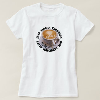 T-shirt avec mug à cappuccino Italie cœur d'amour