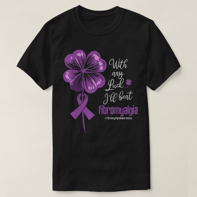 T-shirt Avec n'importe quelle chance, je vais battre la ma (Design devant)