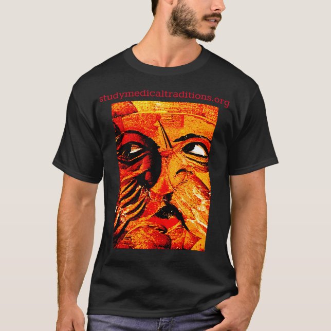 T-shirt avec notre logo sur l'avant et Λ sur le de (Devant)