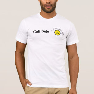 T-shirt avec petit logo Yellow Happy Ham + indicat